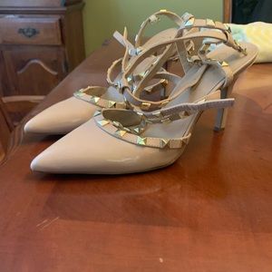 Jessica Simpson Pointed Toe Pumps with Straps